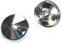 6300016 - Mirror screw caps, 16 mm, nickel-plated brass