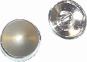 6300003 - Mirror screw caps, 19 mm, stainless steel effect