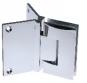 6840223 - Hinge C, 90 x 52 mm, door/wall 90° Y, stainless steel effect