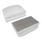 3101641 - Diamant-Handschleifer 90 x 55 mm, weiß Korn 800