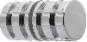 6843033 - Glassdoorknobs  both sides, 30/30 mm, stainless steel effect