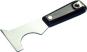 Glazier's knife. Stainless steel blade of 60 mm width. Nylon handle. 