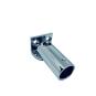 Wall connector, flexible, chrome plated Wall connector, flexible, chrome plated