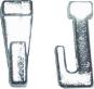 Sliding hooks, nickel plated Sliding hooks, nickel plated