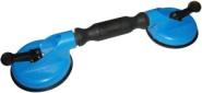 Suction lifter Trio-Grip, 2 cups, with articulated joints, plastics 