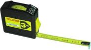 Tape measure "In-Look", length 3.0 m. Tape width 13 mm. Locking button. With display window. 