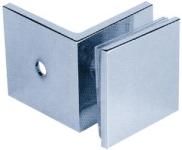 Clamp S 45 x 45 mm glass/wall 90° 
